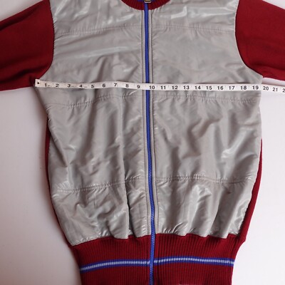 Maillot Cycliste Vintage Santini Baleno - Petite Taille - Laine Acrylique - Rétro Années 70-80