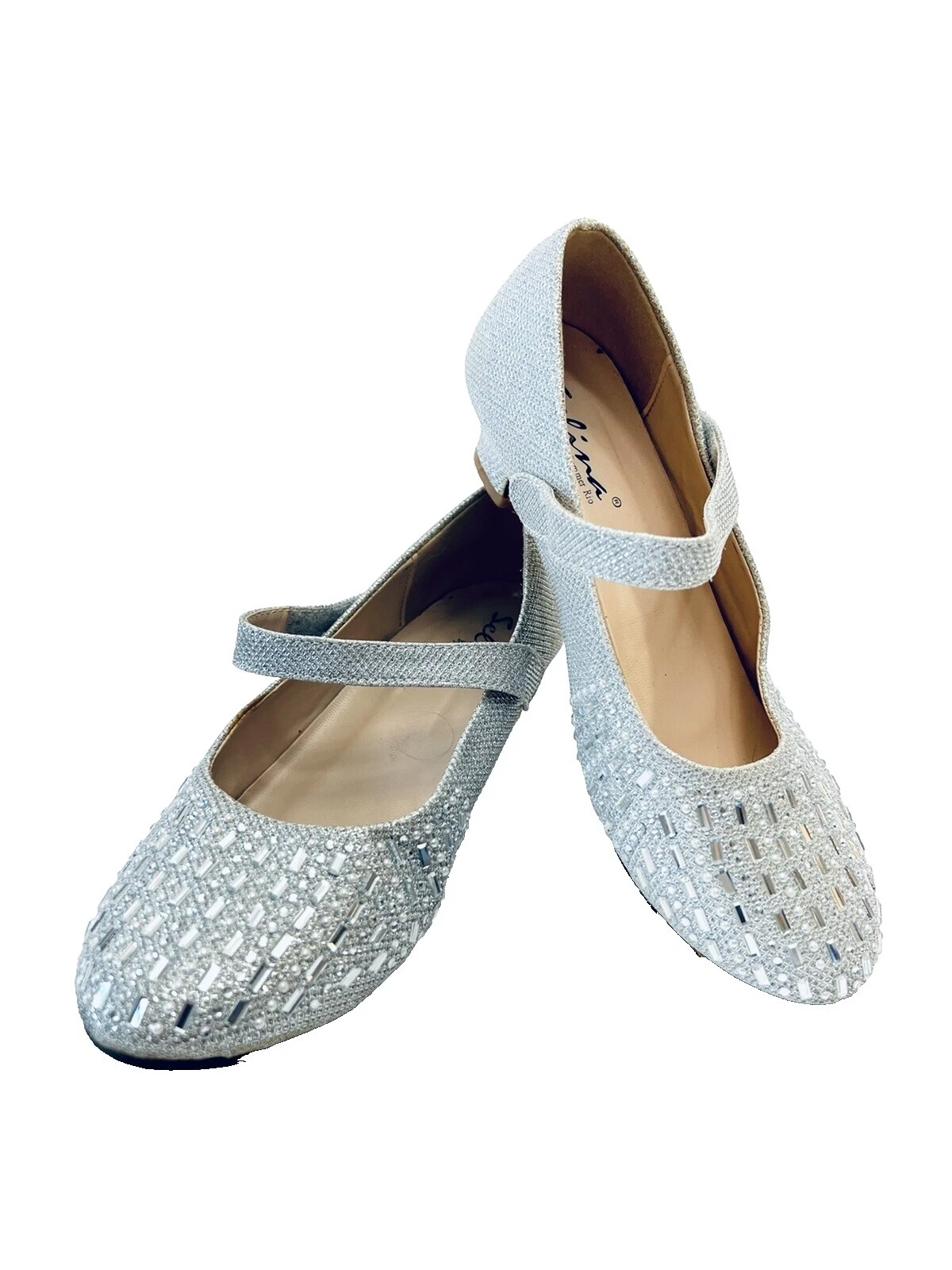 Rio Zapatos De Plata Para Niñas