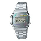 New Casio G-Shock PAC-MAN Vintage Silver Watch A168WEPC-7A