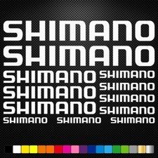 SHIMANO - KIT Vinyl Decals Stickers Sheet Bike Frame Cycle Cycling Bicycle