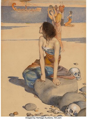 William Heath Robinson - Geschichten aus der Odyssee 1910 Poster Leinwand Film Film