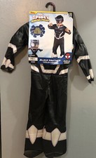 Disney Junior Marvel Black Panther Costume 3T-4T Full Body Suit  Mask