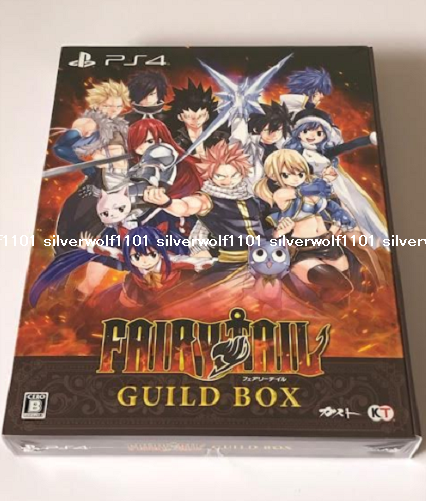 PlayStation4 - 【新品未開封】（限定品）FAIRY TAIL GUILD BOX PS4版 PS4 FAIRY TAIL GUILD BOX Book Poster Card Sticker Japan KTGS
