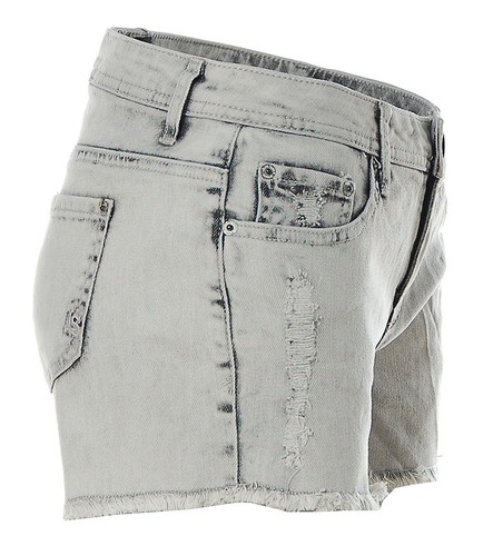 Laura Scott Damen Jeans Shorts Bermudas Grau 36 W3683 - Bild 4 von 5