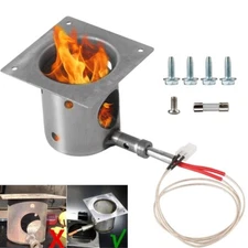 Fire Burn Pot&Hot Rod Igniter Kits for Pit Boss and Traeger Wood Pellet Grills