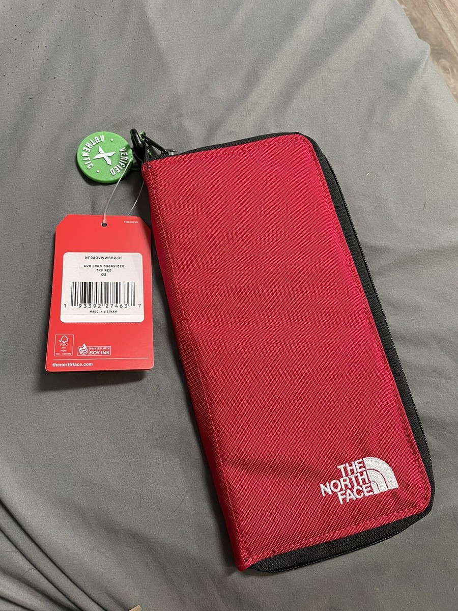 SUPREME SS19 THE NORTH FACE ARC LOGO ORGANIZER POUCH BAG RED SUPREME SS19 THE NORTH FACE ARC LOGO ORGANIZER POUCH BAG RED