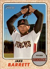 2017 Topps Heritage #211 Jake Barrett - NM