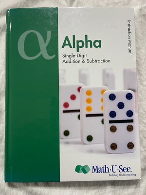 MathUSee Alpha Instruction Pack Steve Demme hardcover Good
