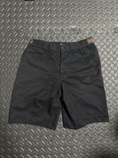 Gucci Shorts S Black Sherry Line Unisex Made in Italy Pre-Owned