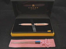 CROSS CENTURY II PINK W/ WHITE PEDALS BALLPOINT PEN #AT0082-162