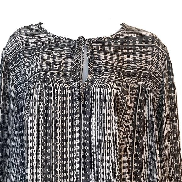 Top Philosophy Monocromo Abstracto Blanco y Negro Boho Hippie Único, 2X Foto 3 de 4