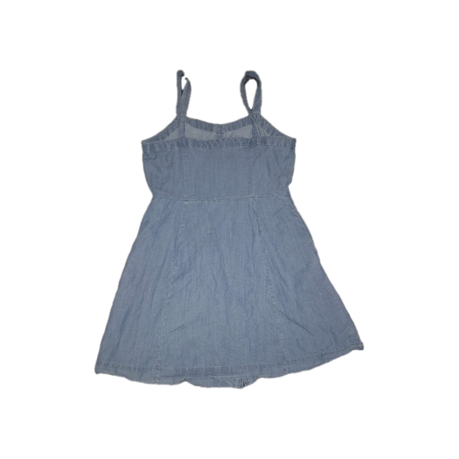 LOFT chambray Denim button down pocket dress. Siz… - image 4