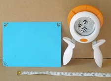 Fiskars 3-in-1 Rotating Corner Squeeze Hole Punch - Floral, Butterfly, & 5 point