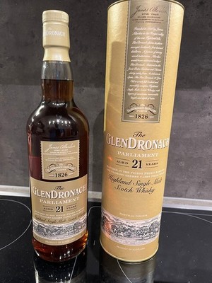 Glendronach 21 Parliament Single Malt Whisky SEHR ALT '' Schnäppchen''