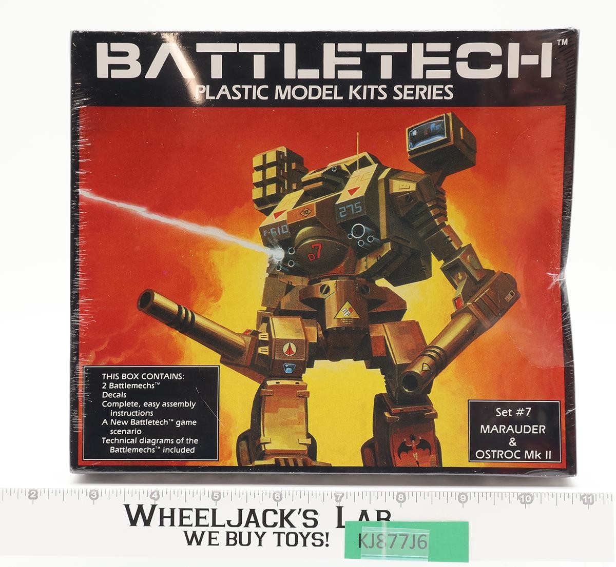 Marauder & Ostroc Mk II Battletech 1986 FASA Model Kit NEW SEALED