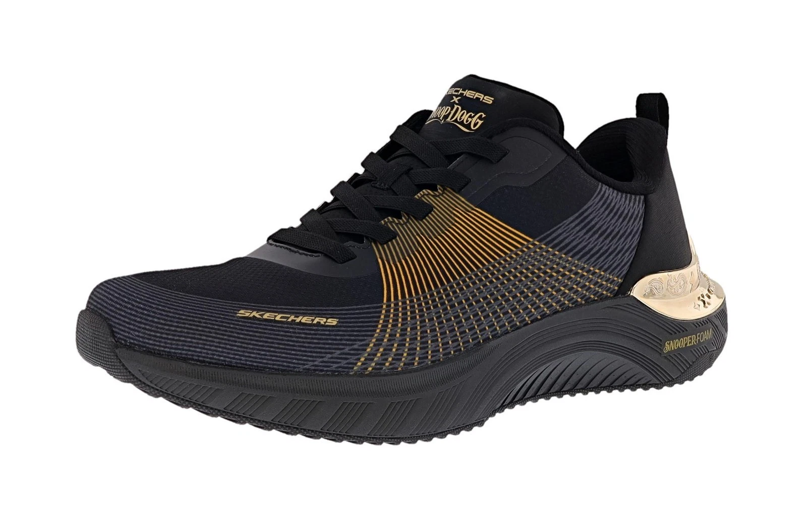 SKECHERS MEN'S SNOOP DOGG: SNOOP ACE- CYBER WALKER 251135/BKGD WALKING SHOES
Opens in a new window o