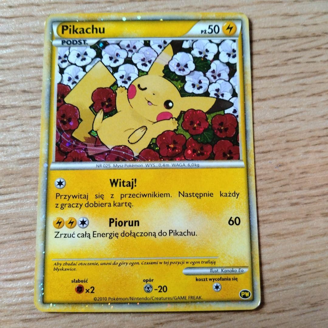 MP] PIKACHU WORLD PROMO POLISH POKEMON HOLO FS 2010 RARE JAPAN | eBay