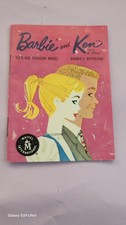 Vintage Barbie Ken Teen Age Fashion Model Booklet Mattel Japan 1960s Catalog