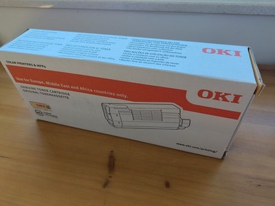 Original OKI Toner C712 46507613 Gelb YELLOW NEU OVP High Capacity