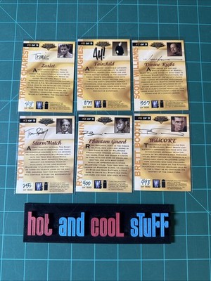RANEY/Ryan/Booth/Adam Hughes Charest Wildstorm Signature Series Autograph Card