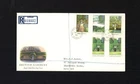 1983 British Gardens "Capability Brown" Royal Mail FDC Windsor Castle Cat £35