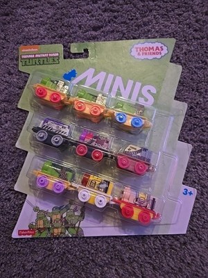 RARE! 2017 THOMAS AND FRIENDS TMNT COMPLETE SET