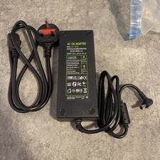 AC 100-240V to DC 12V 10A Power Supply Adapter Converter Transformer 12 Volt... 