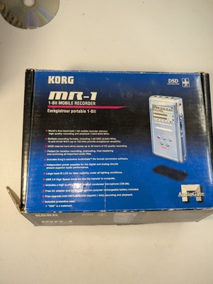 Korg MR-1 (1) bit portable recorder 20gb Hard drive.. Original Owner!!