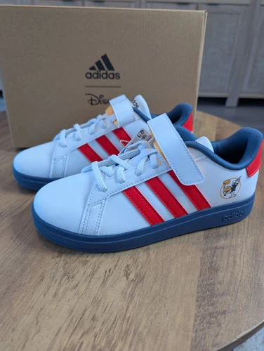 Adidas Grand Court Mickey scarpa da ginnastica per bambini scuola #061 Paperino taglia 2 5