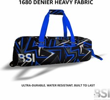 BSI Triple Roller Tote Bowling Bag  Heavy Duty, Smooth Rolling