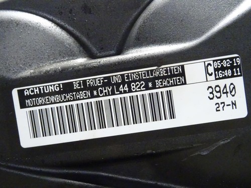 MOTOR Skoda Citigo Hatchback 1.0 12V (CHYA) 04C100098A - Afbeelding 2 van 8