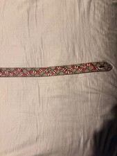 Gucci Snake print GG Supreme belt