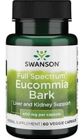 Swanson, Eucommia Bark 400Mg Leber Nieren 60 Veg. Kapseln Super Preis