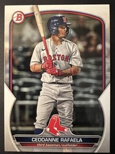 2023 Bowman Prospect Ceddanne Rafaela Boston Red Sox
