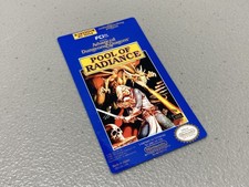 Advanced Dungeons  Dragons Pool of Radiance NES Nintendo Replacement Label