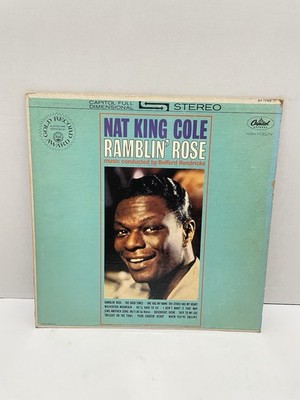 Nat King Cole Ramblin' Rose Vinyl LP Record 1962 Capitol Records Jazz ST1793