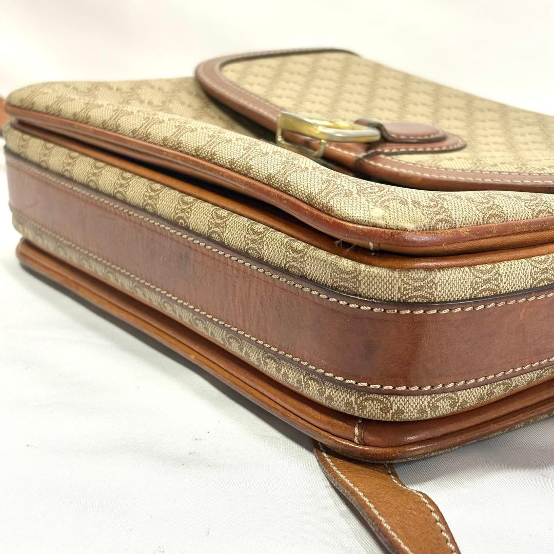 Rare Popular CELINE Macadam Pattern Shoulder Bag … - image 7