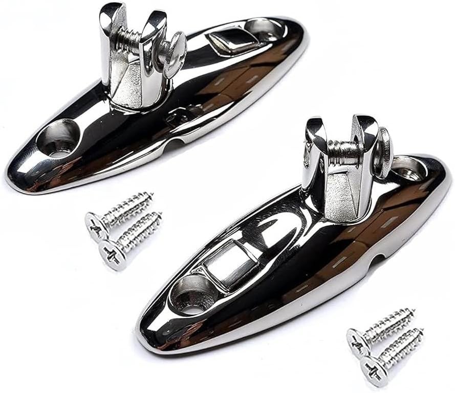 Boat Bimini Top Hardware Deck Swivel Quick Release Hinges