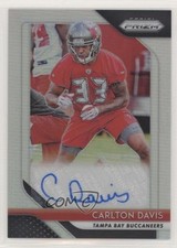 2018 Panini Prizm Rookie Auto Carlton Davis #RA-CD Auto 8p3