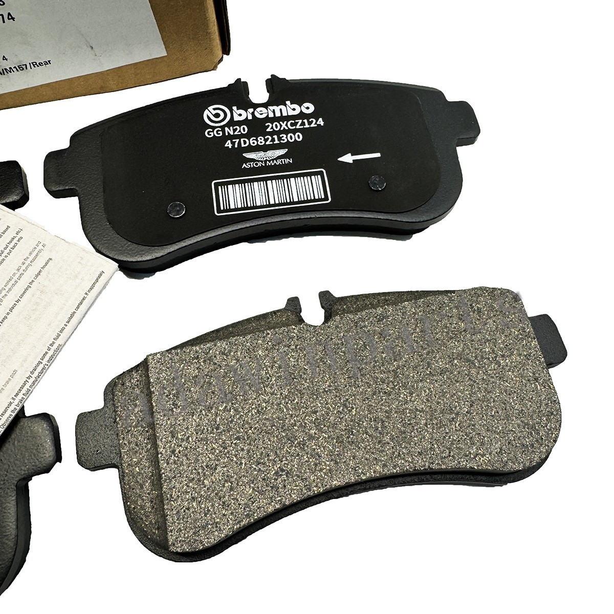 NEW Front & Rear Brake Pad Kit fit For Aston Martin DBX, + FREE SENSOR