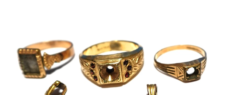 LOTE DE JOYAS 6 PIEZAS ANTIGUAS PARA REUTILIZAR GF 20 GMS #9 22/09/25 Foto 2 de 3