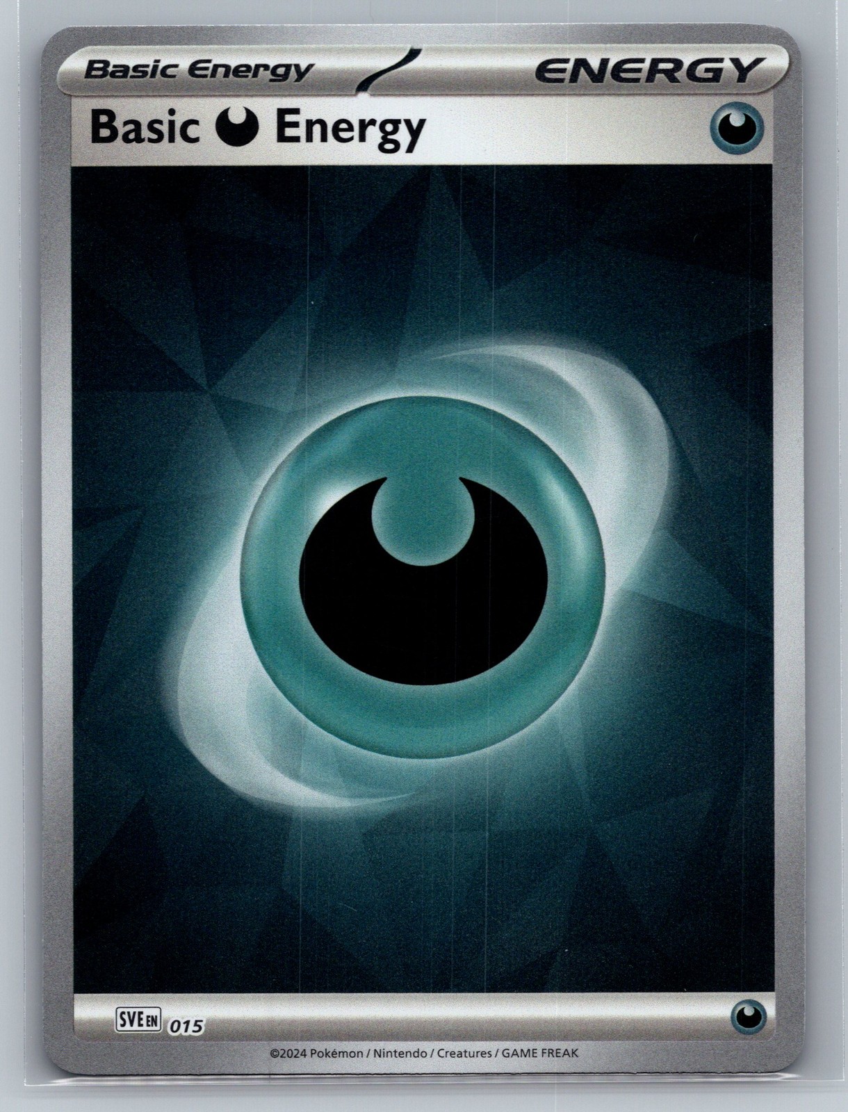 SVE: Scarlet & Violet Energies #015 Basic Darkness Energy Holo