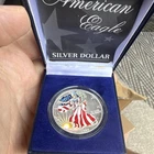 New ListingU.S. Mint American Eagle 1 oz .999 Silver Colorized Coin 1999