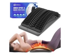 Back Stretcher for Lower Back Pain Relief, Multiple Level Adjustable Arch Lumbar
