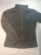 Columbia Womens Fast Trek II Full Zip Fleece Jacket, Black M Medium