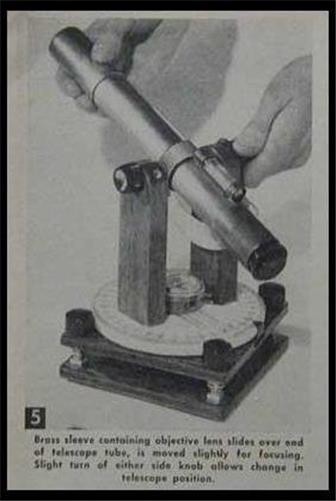 Transit Level - Range Finder - Sexant 1960 HowTo Build PLANS