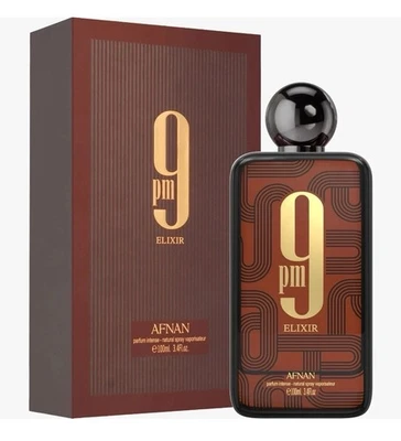 Afnan 9PM Elixir Eau de Parfum Spray Unisex 100ml **ORIGINAL NEW LAUNCH**