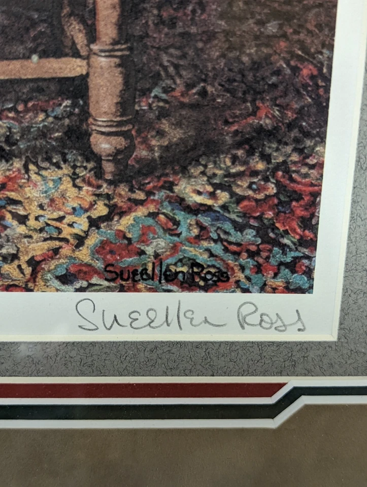 Sueellen Ross Holy and Ivy 56/550 MINT Kitten Cat Framed Singed & Numbered COA - Image 3 of 4