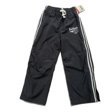 New Boys OshKosh Pants Size 4 Athletic Lined Athleisure Black