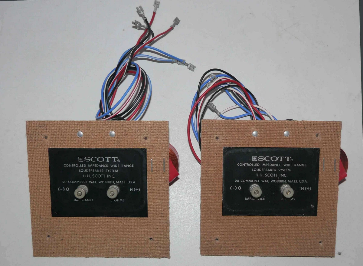 Enceintes Vintage SCOTT S30 – Années 70/80 – Caisson bois & Son Chaud 🎶🪵 - Photo, audio & vidéo